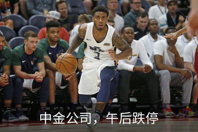 中金公司，午后跌停
